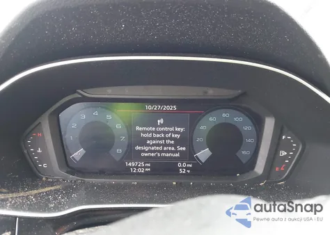 2020 Audi Q3 Premium 45 Tfsi S Line Quattro Tiptronic from USA, damaged, VIN WA1DECF38L1023587